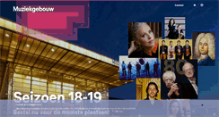 Desktop Screenshot of muziekgebouw.nl